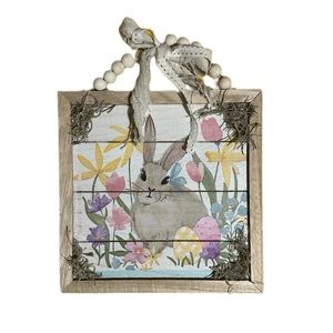 HANDMADE SPRING WALL PLAQUE